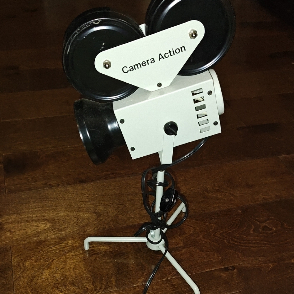 White and Black Camera Action Tripod From 1989